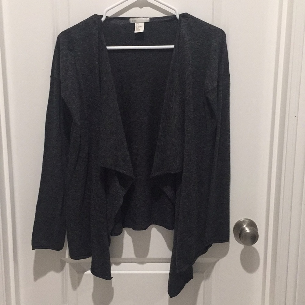 H&M Charcoal Gray Cardigan